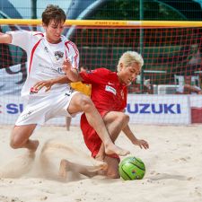 Suzuki Beachsoccer League - Basel 2013 | Fotoshooting by maksworld fotografie Basel/Oberwil (Fotograf: Marcel König)